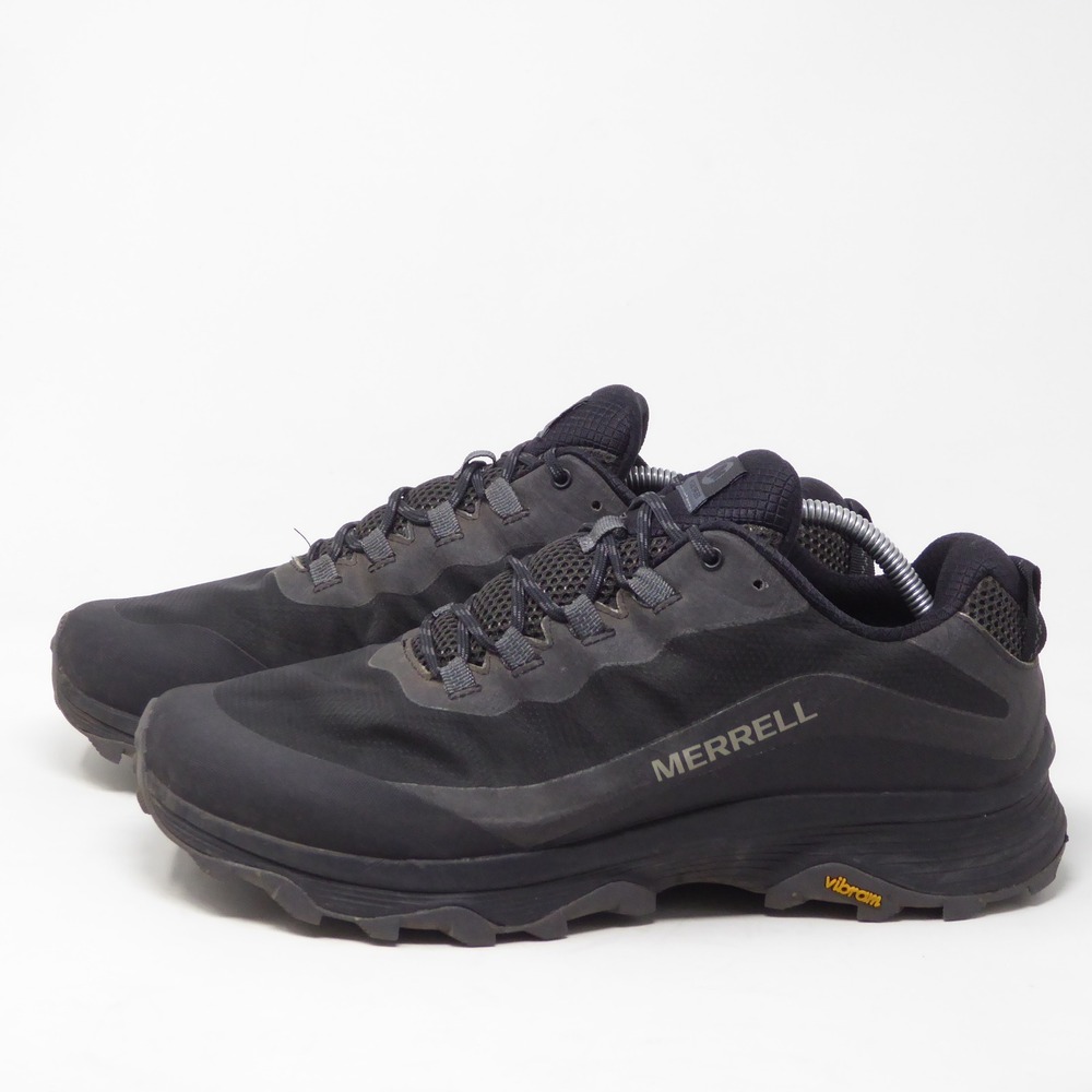 Merrell Mens Moab Speed Hiking Shoes Black Vibram FloatPro 11.5W - Picture 5 of 10
